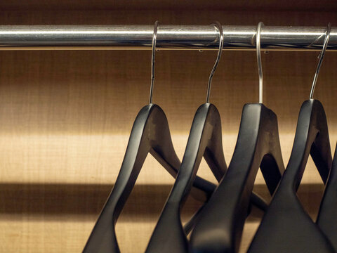 Hotel Hanger design fashion symbol closet clothe room sign service coathanger coat house rack home house travel copy space wooden retail store dress hook sale object cloakroom suit style suit handle 