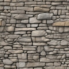 Weathered Stone Wall Nature's Seamless Texture - obrazy, fototapety, plakaty