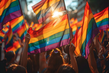 LGBTQ Pride rainbow flag