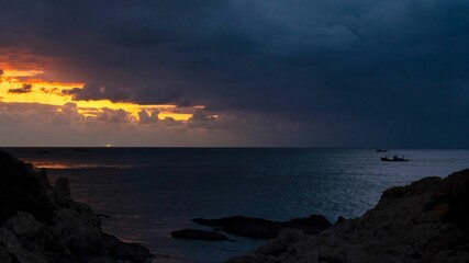 Obraz premium Ocean Meets Sky