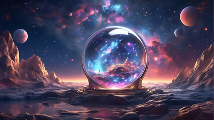 earth in space Cosmic Kaleidoscope Exploring Infinity