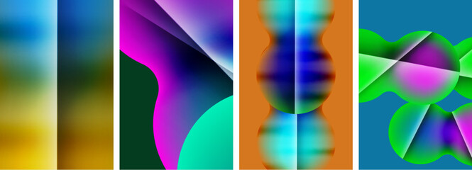 Abstract colors. Abstract backgrounds for wallpaper, business card, cover, poster, banner, brochure, header, website