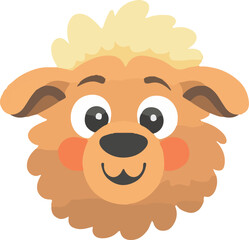 Fototapeta premium Joyful Poodle Illustration