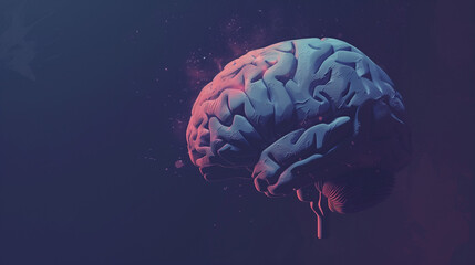 Demystifying Dementia: A Simple Illustration of a Diseased Brain

