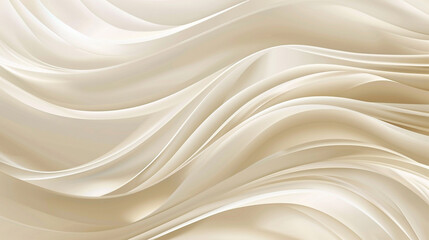 Vector Background in Soft Beige, Minimal Wave with a Luxurious Look.