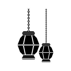 Ramadan lantern vector icon