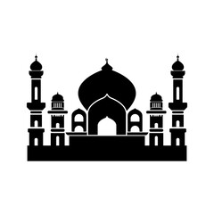 mosque vector icon
