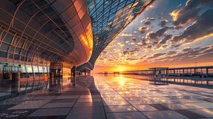 The world's most beautiful airport boasts stunning architectural design, efficient operations, and breathtaking views, making it a destination in itself for travelers worldwide.