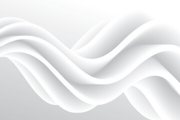 Obraz na płótnie Canvas Minimal abstract geometric elegant white light background gradient abstract curve vector EPS10. 