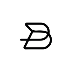 B logo design vector v3