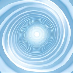 Obraz premium Spiral ascent into heavenly mindscape, serene and light, top view, SVG vector