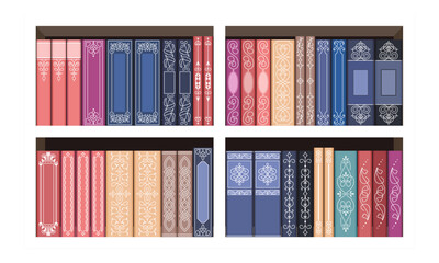 クラシック本　本棚  © Tuwabuki