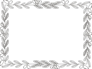 Hand Drawn Diploma Certificate Border Frame With Security Pattern PNG