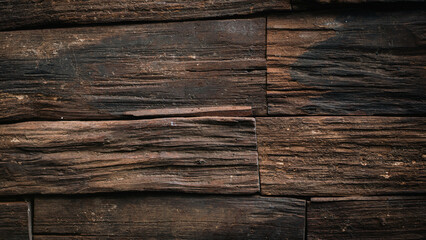 Brown wood texture. Abstract wood texture background. Old grunge dark textured wooden background,The surface of the brown wood texture .