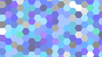 Colorful hexagon pattern. Abstract hexagonal background. Hexagons pattern, geometric abstract background.