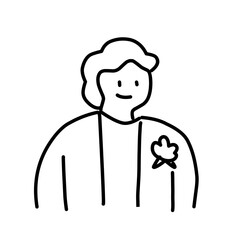 Family portrait outline
