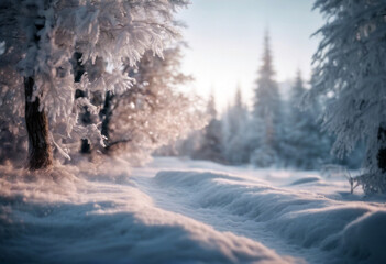 winter landscape fantasy