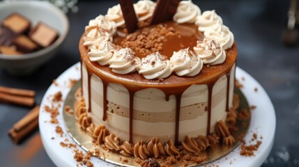 Cakes made with banoffee pie flavors