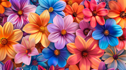 Flower Emoji A colorful bouquet of blooming flowers each petal showcasing nature's intricate designs and vibrant hues in a celebration of life and growth.