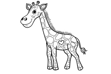 Obraz premium Educational Coloring Page for Kids