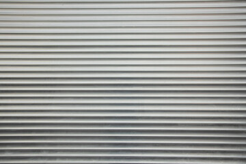 Obraz premium Rolled Steel Shutter Door Texture Background . Horizontal shot