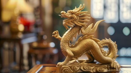 little dragon statue