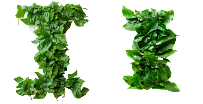 Word shape from leave A-Z