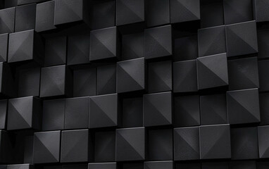 Background illustration of black blocks placed next to each other
