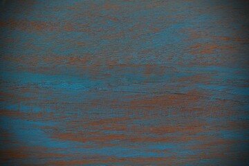 Blue paint wood plank texture 