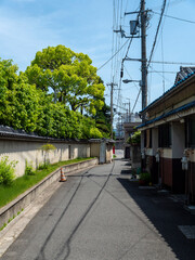 大阪府大阪市平野区　住宅密集地の路地