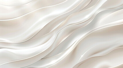 High-Resolution Elegant Pearlescent White Minimal Wave Vector Design.