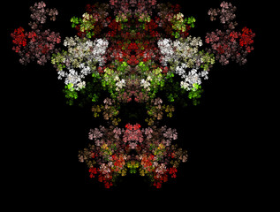 Imaginatory fractal abstract background Image