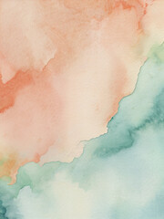 pastel earth watercolor background 9