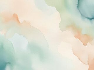 pastel earth watercolor background 2