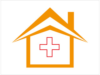 Health and medical logo and icon, vector, illustration.  