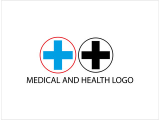 Obraz premium Health and medical logo and icon, vector, illustration. 