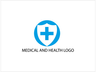 Fototapeta premium Health and medical logo and icon, vector, illustration. 