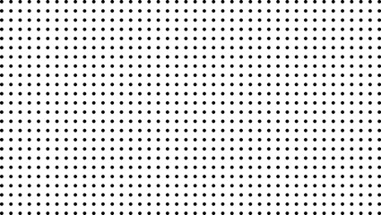 Black random dots on white background