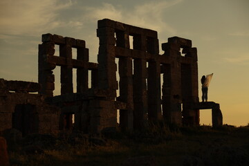 ruins of the old castle