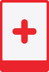 Obraz premium Mobile App Healthcare