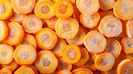 frozen carrot slices