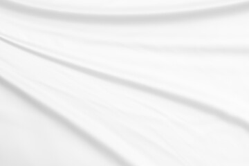 White fabric smooth texture surface background