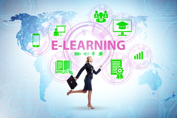 E-learning concept as modern way of education