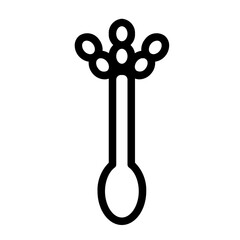 aspergillosis spores line style