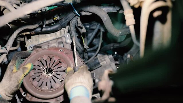 replacing a car transmission clutch kit