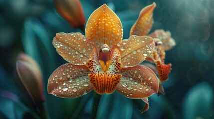 Orchid ranks among the attractive blossoms