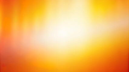 Warm hues of orange and yellow blend together in a soft,glowing gradient that creates a sense of warmth and light.The colors are gentle and soothing,creating a tranquil and abstract visual.AI generate - obrazy, fototapety, plakaty