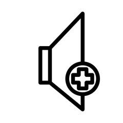  add volume illustration in line style