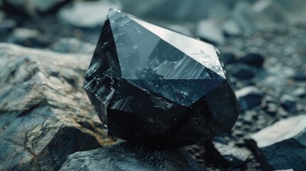 Sparkling gem made of carbon