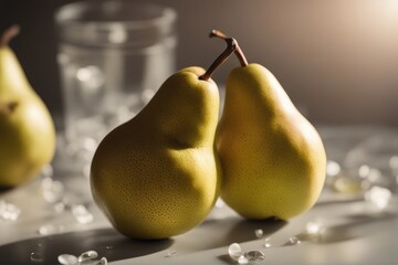 'pear anorectic anorexia apple background berry bulimia calorie closeup clothes clothing colours daily day diet eat eating energy exercise fabric famine fat fitness food fruit garden health healthy' - obrazy, fototapety, plakaty